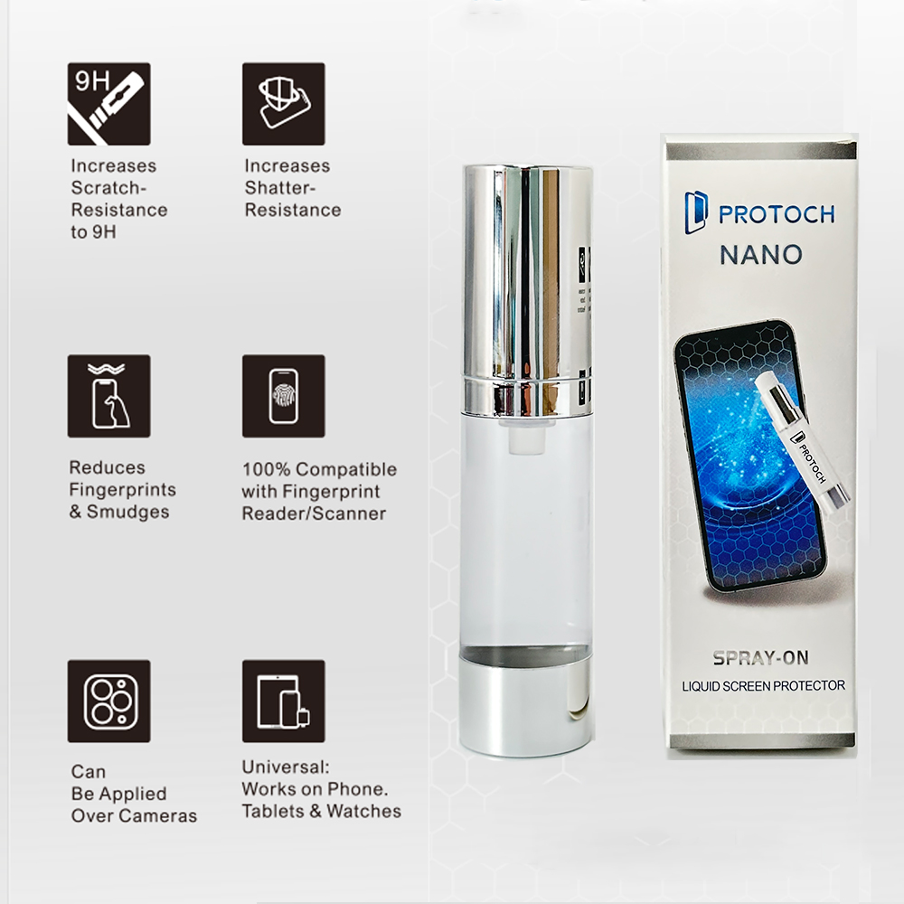 Invisible Nano Liquid Screen P - Oleophobic Coating Spray avaliação e preço