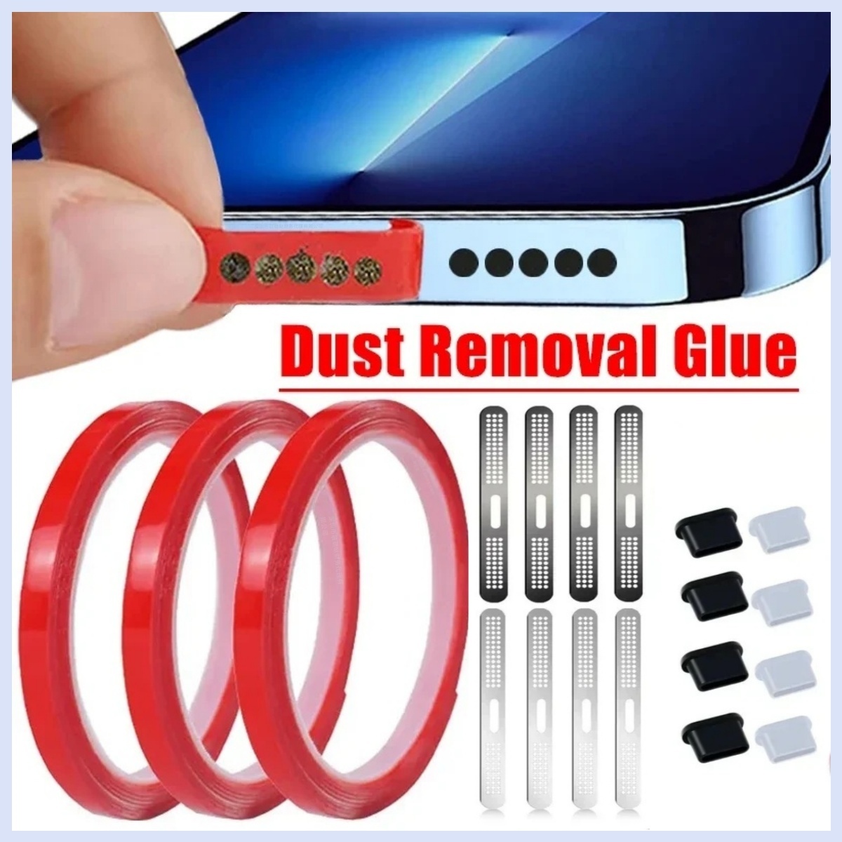 Universal Phone Speaker Dust R - Dust Removal Sticker avaliação e preço