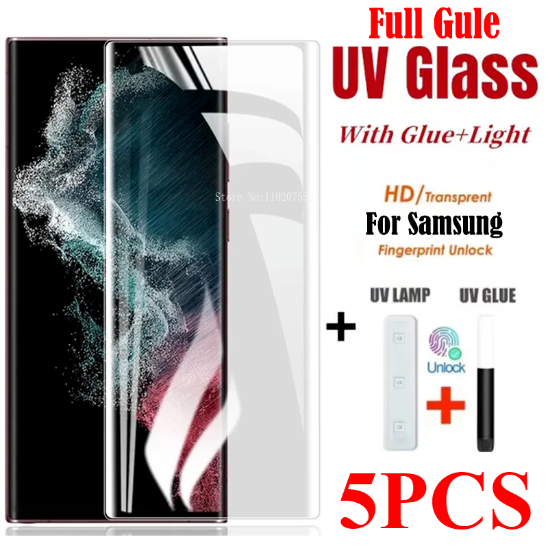 5PCS Curved High Quality Full  - Curved Edge Screen avaliação e preço
