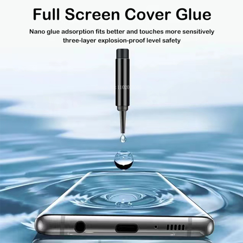 5PCS Curved High Quality Full  - Curved Edge Screen avaliação e preço