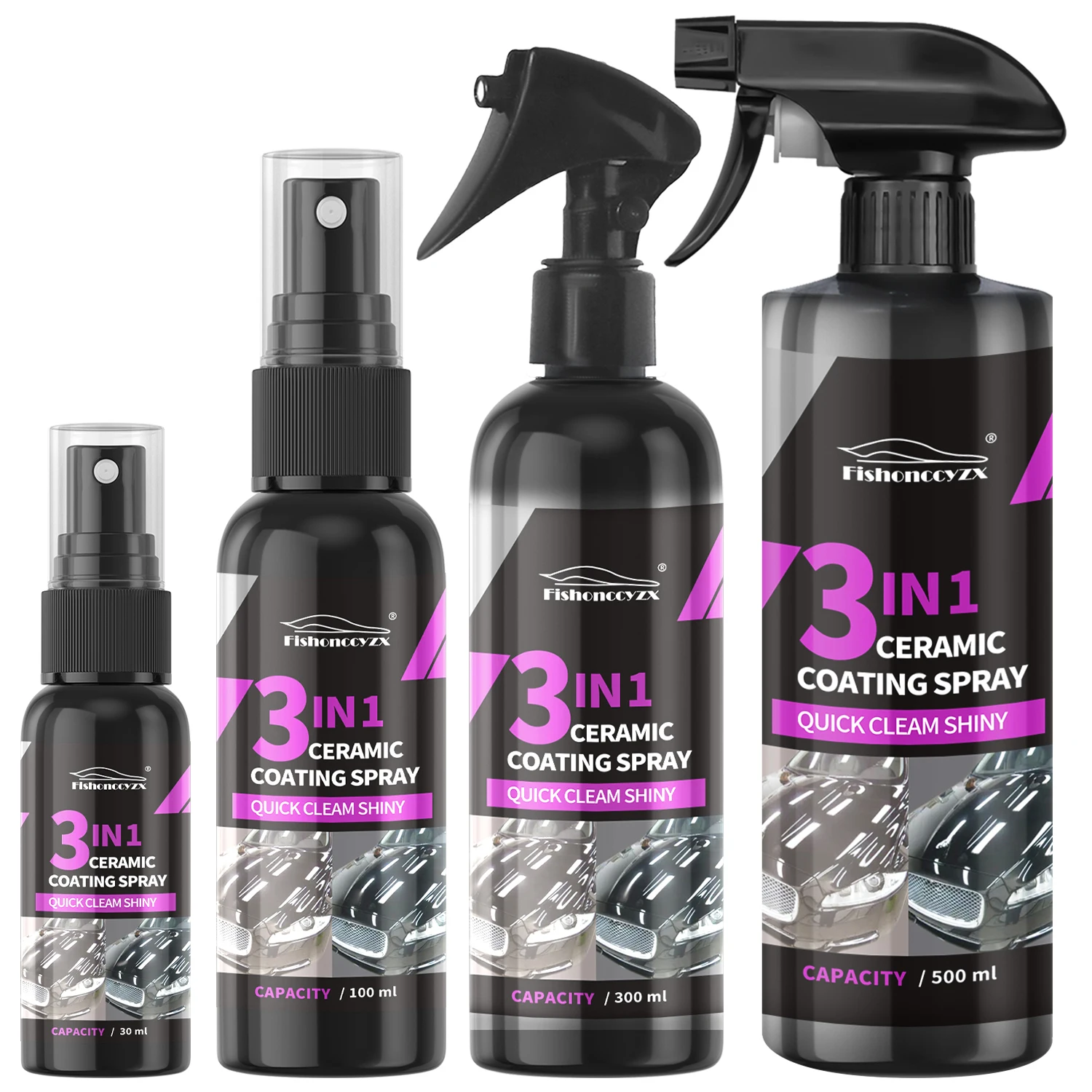 3 in 1 Car Ceramic Liquid Coat - Nano Liquid Coating avaliação e preço