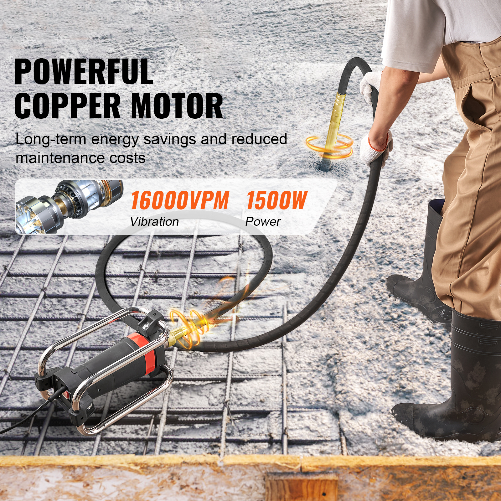 SucceBuy Electric Concrete Vib - Air Bubble Remover avaliação e preço