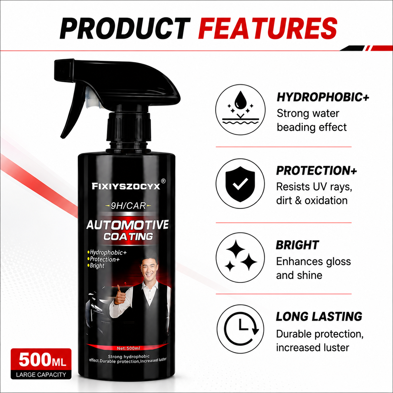 Ceramics for Cars Coating 500M - Nano Liquid Coating avaliação e preço
